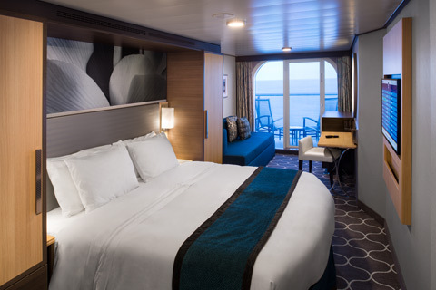 Mid Ship Ocean Balcony